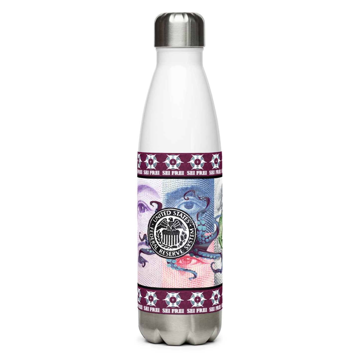 Central Dranking Stainless steel water bottle
