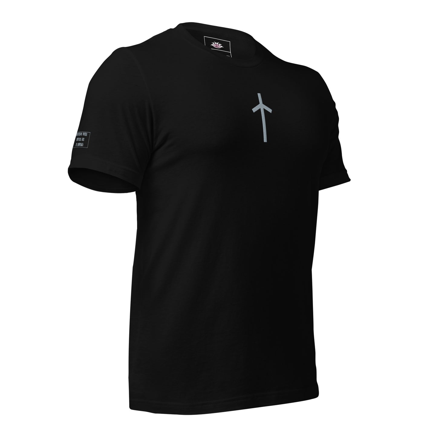 SEI FREI Classics St. Nino's Cross Embroidered Unisex t-shirt - American-made