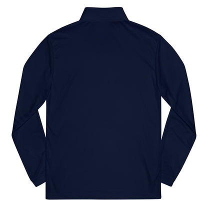 SEI FREI Classics Embroidered Adidas Quarter zip pullover - Water