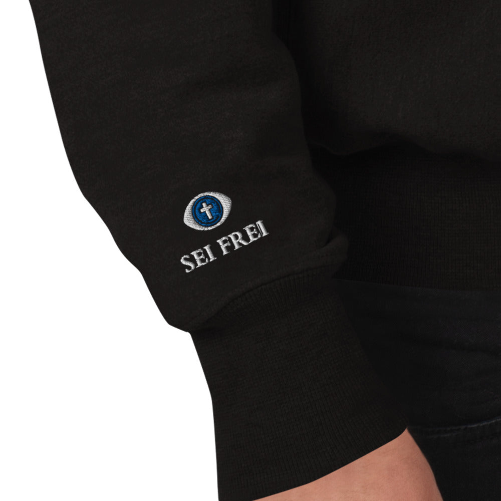 SEI FREI Classics Embroidered Champion Sweatshirt - Water