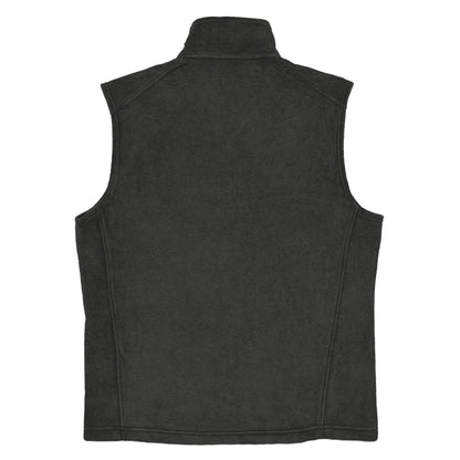 SEI FREI Classics Embroidered Men’s Columbia fleece vest - Wine