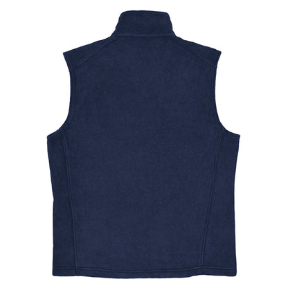 SEI FREI Classics Embroidered Men’s Columbia fleece vest - Water