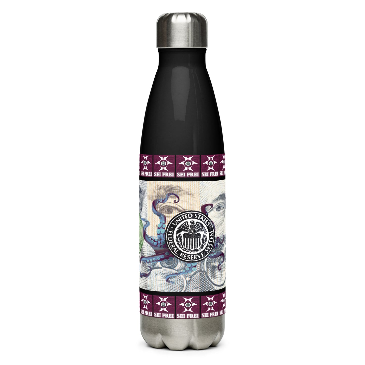 Central Dranking Stainless steel water bottle