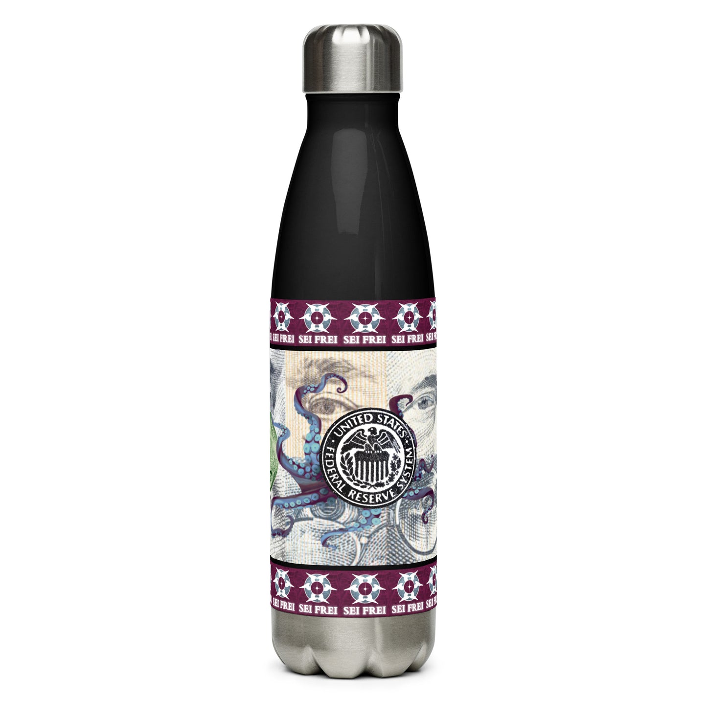 Central Dranking Stainless steel water bottle