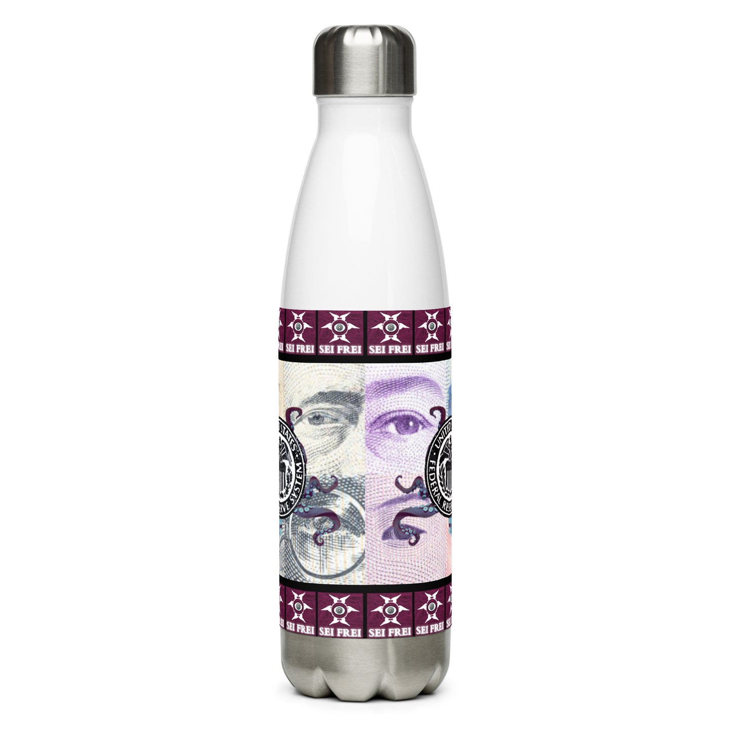 Central Dranking Stainless steel water bottle