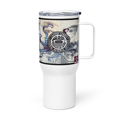 Central Dranking Travel mug with a handle