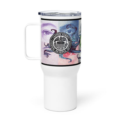 Central Dranking Travel mug with a handle