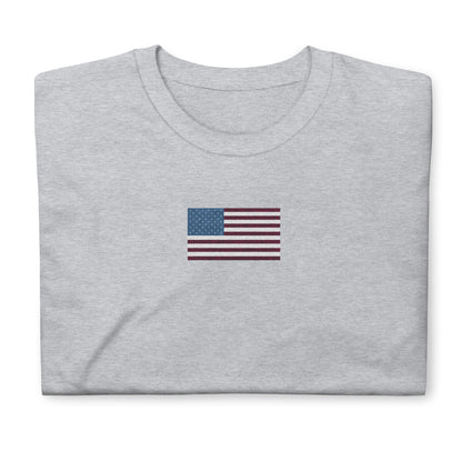 Star Spangled TruClr Embroidered Short-Sleeve Unisex T-Shirt