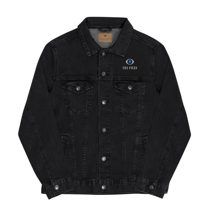 SEI FREI Classics Embroidered Unisex denim jacket - Water