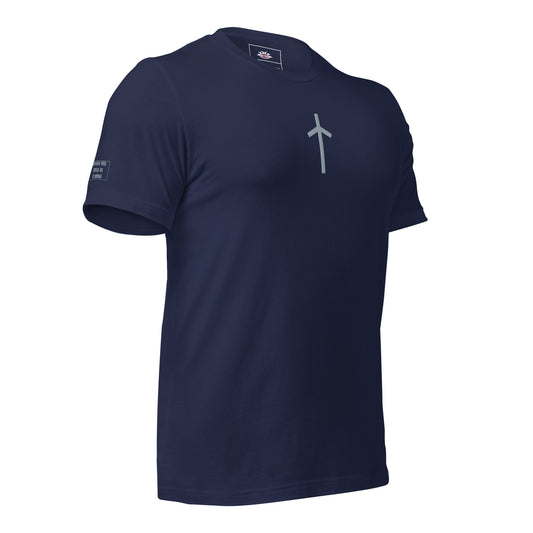SEI FREI Classics St. Nino's Cross Embroidered Unisex t-shirt - American-made