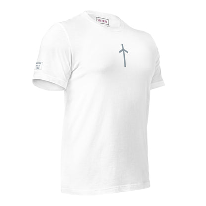 SEI FREI Classics St. Nino's Cross Embroidered Unisex t-shirt - American-made