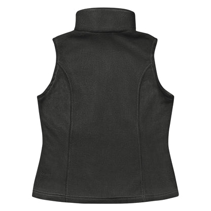 SEI FREI Classics Embroidered Women’s Columbia fleece vest - Water